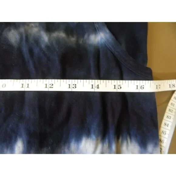 Sundry Navy Tie-Dye Mini Dress - Picture 5 of 7